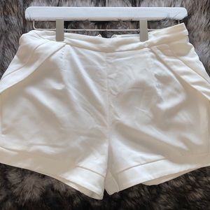 White Shorts